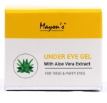 Mayons under eye gel with aloe vera extract for tried and puffy eyes in hindi mai